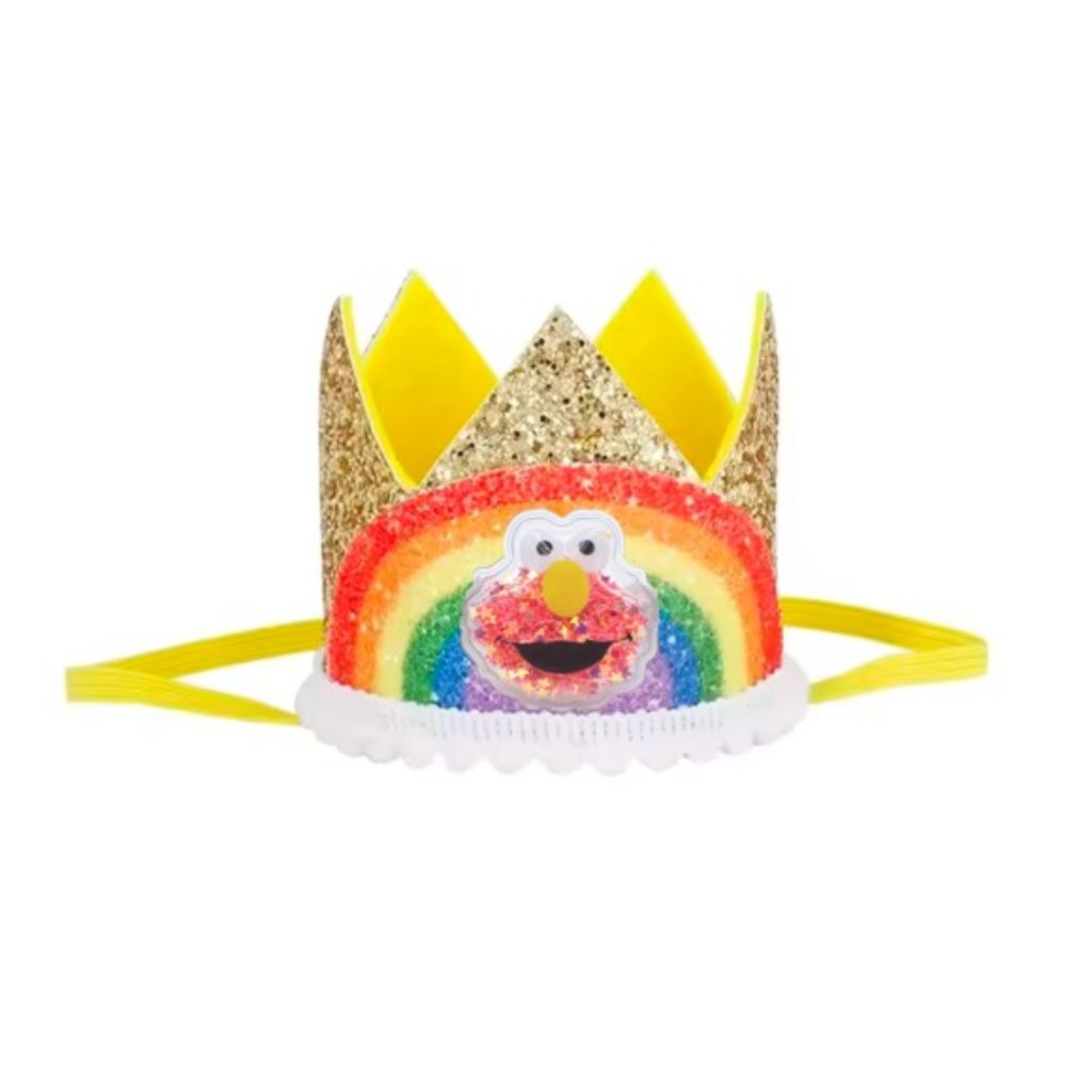 Elmo Crown Third Birthday Sesame Street Crown Headband Elmo Hat Elmo Birthday
